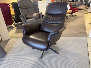 Relaxfauteuil, bruin
